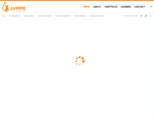 Tablet Screenshot of luminestudio.com